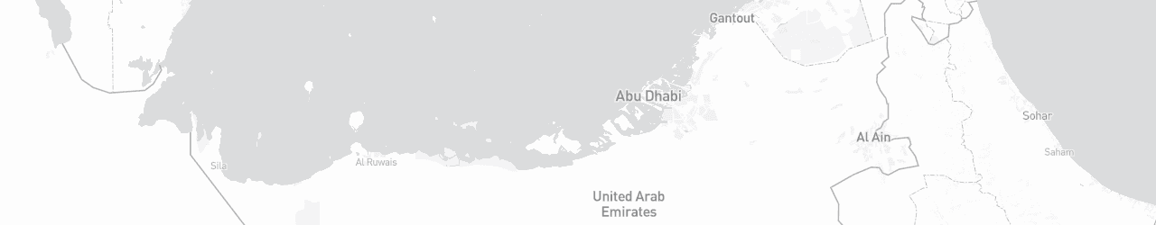 Kaart van Verenigde Arabische Emiraten